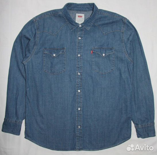 Levis Джинсовая Рубашка XL