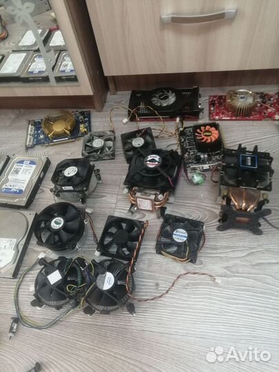 Комплектующие для пк б/у