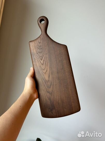 Доска разделочная дуб ясень и орех для подачи