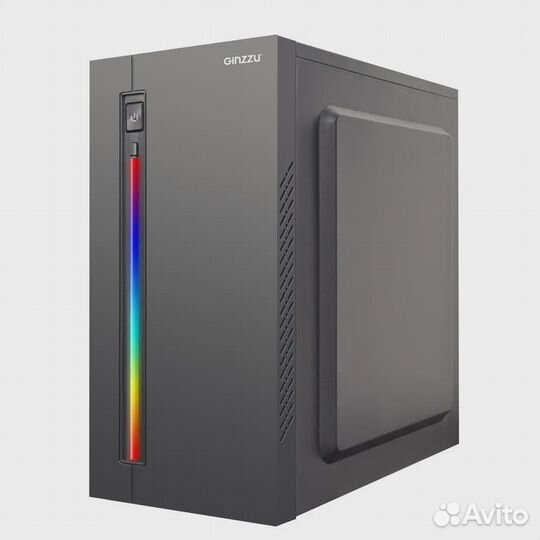 Корпус игровой окно RGB (новый)