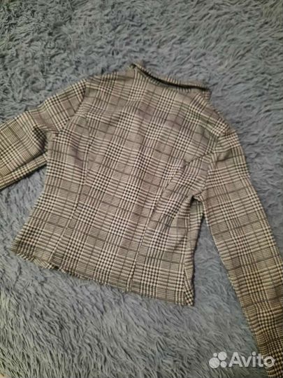 Пиджак школьный для девочки, размер 152