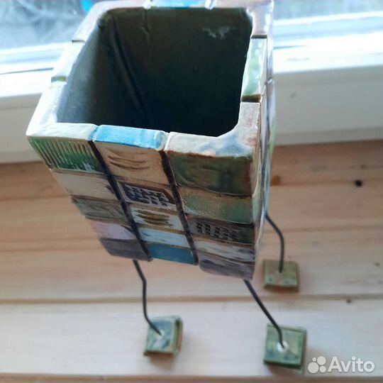 Керамическое кашпо