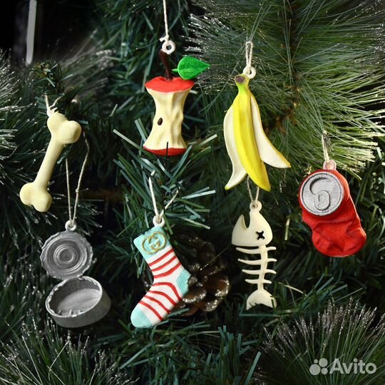 Ёлочная игрушка Санта из 