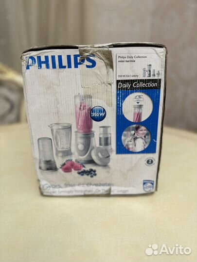 Мини блэндер philips hr2874