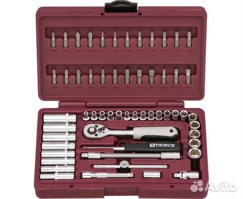 Набор инструментов 57 предметов 1/4