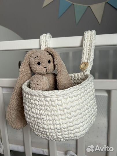 Корзинка на кроватку