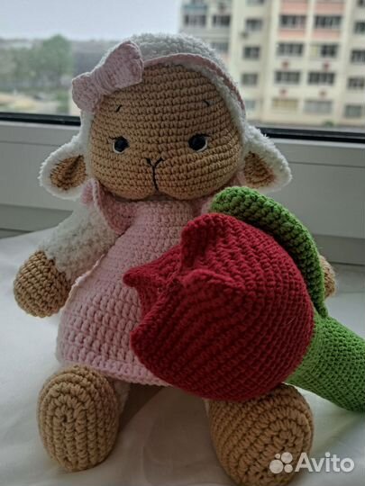 Вязаная овечка