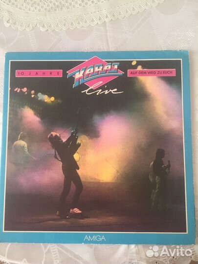 Пластинки karat немецкие