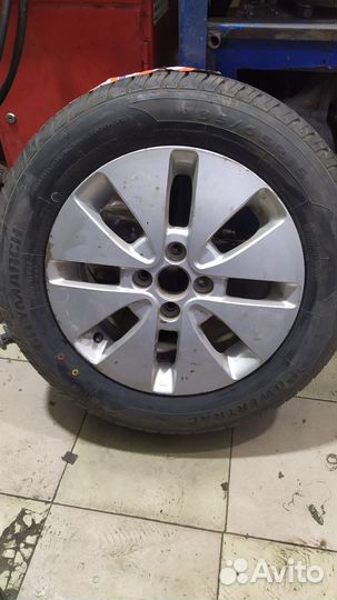 Запаска r15 на Kia Rio, Hyundai Solaris