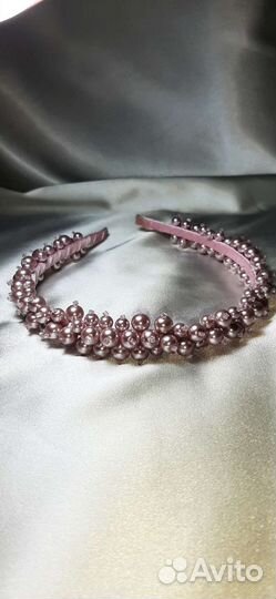 Ободок для волос ручной работы