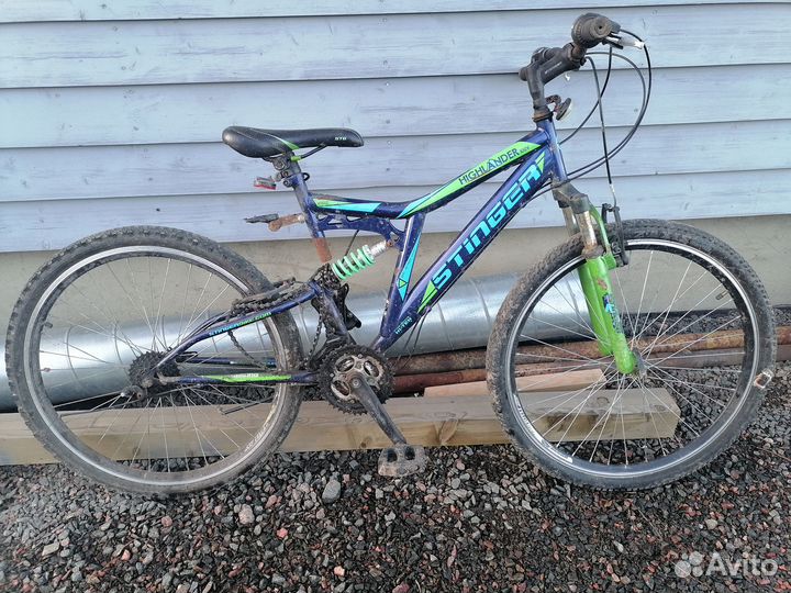 Велосипед горный взрослый бу