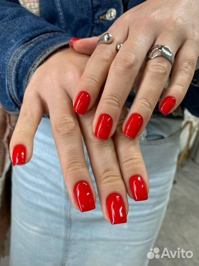 Маникюр с покрытием