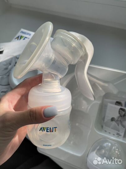 Молокоотсос ручной avent