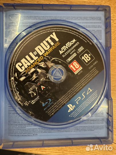Call of Duty: Advenced Warfare диск для PS4 б/у