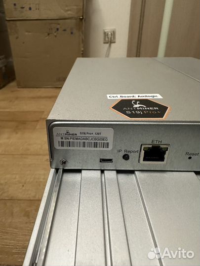 Asic Antminer S19J Pro+ 120Th топовый и надежный