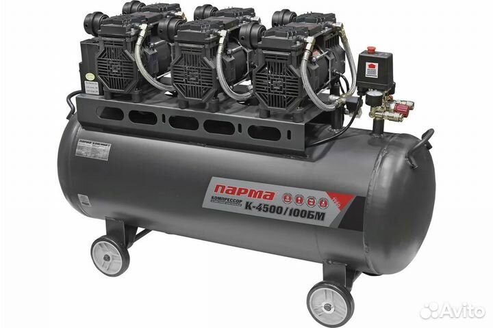 Компрессор 711лмин 100л