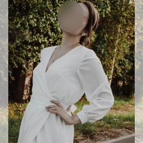 Платье белое женское