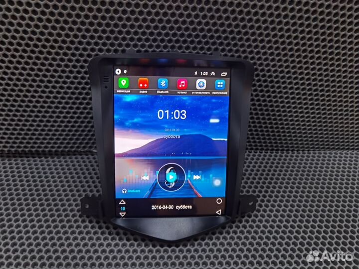 Магнитола Chevrolet Cruze Tesla Android Новая