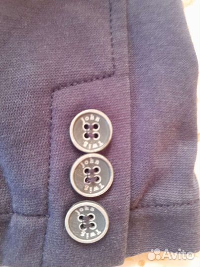 Пиджак жакет блейзер Jhon Twig хлопок 140 146