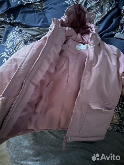 Куртка зимняя на девочку 92