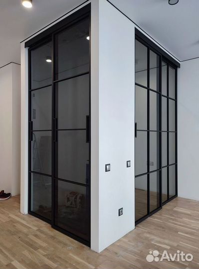 Дверь перегородка раздвижная межкомнатная