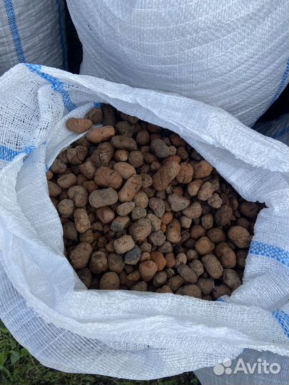 Керамзит в мешках