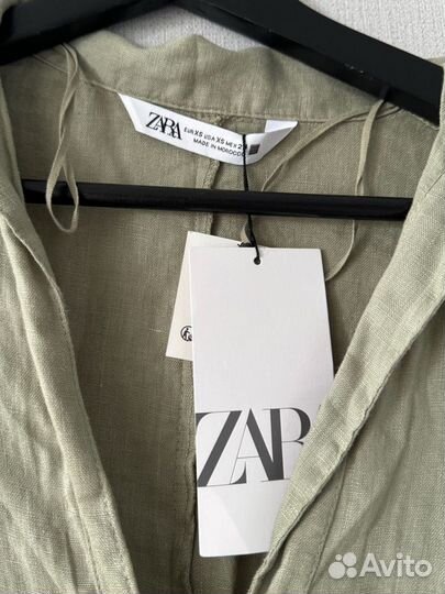 Платье рубашка Zara