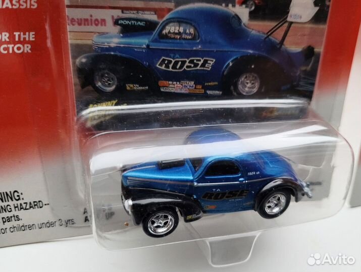 Johnny Lightning Willys Gassers Коллекция