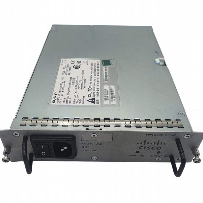 [APS-232] Блок Питания Cisco Pwr-C49m-1000ac 1000w Aps-232