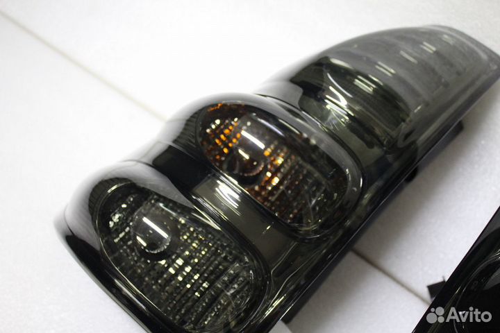 Prado 120 LED Стоп сигналы диодные Черные G6VA8