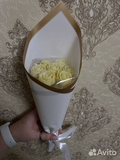Шоколадные розы букет