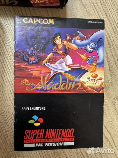 Игра Aladdin для Super Nintendo