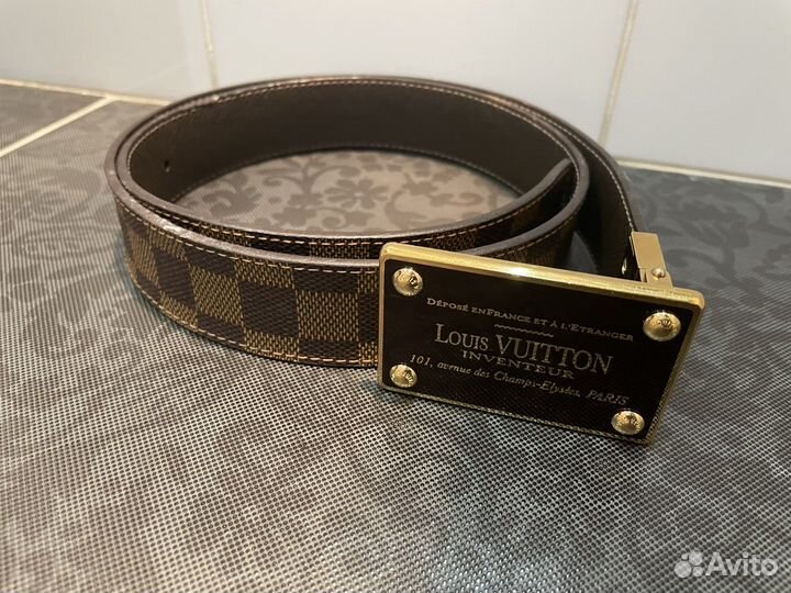 Ремень Louis Vuitton inventeur оригинал