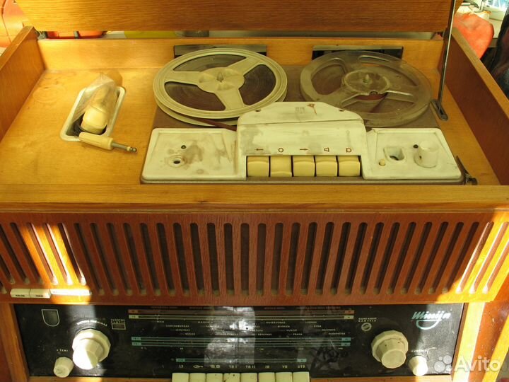 Магнитола Winiya -2 Литва СССР 1960г