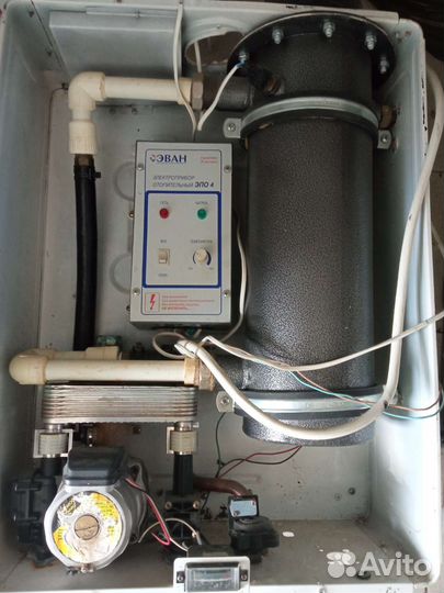Электрический котел на отопление и горячую воду