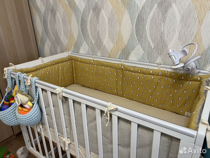 Бортики в кроватку