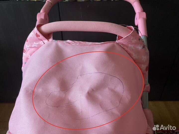 Коляска детская для кукол 2в1