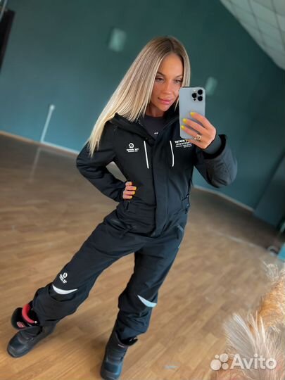 Комбинезон женский черный