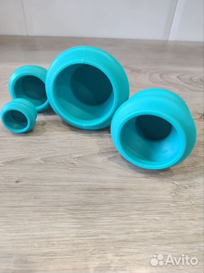 Резиновые банки для вакуумного массажа