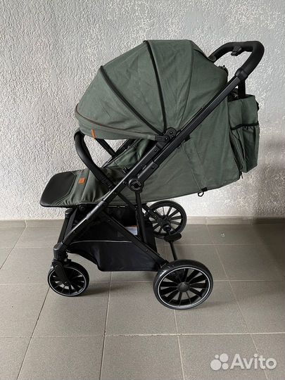 Коляска прогулочная H2 с перекидной ручкой новая
