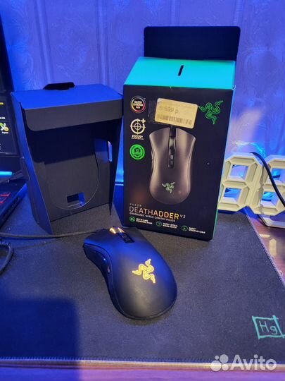 Игровая мышь razer deathadder v2