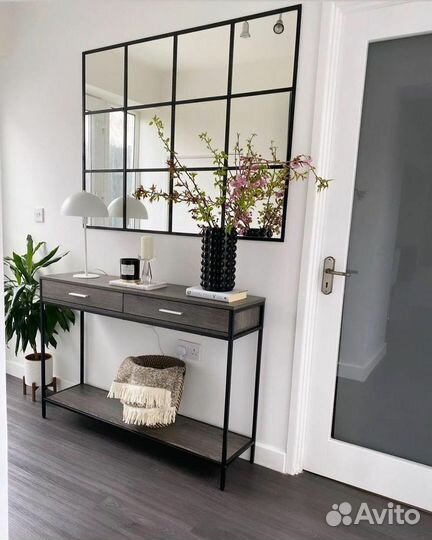 Зеркало окно настенное интерьерное