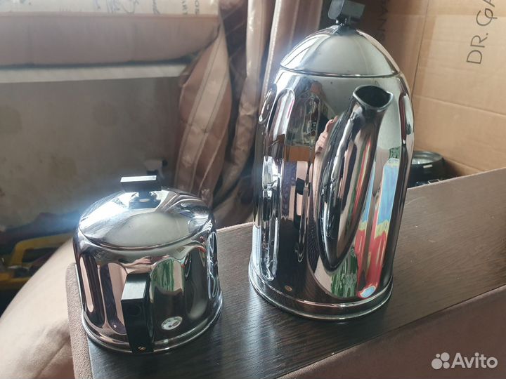 Советский кофейник и сахарница