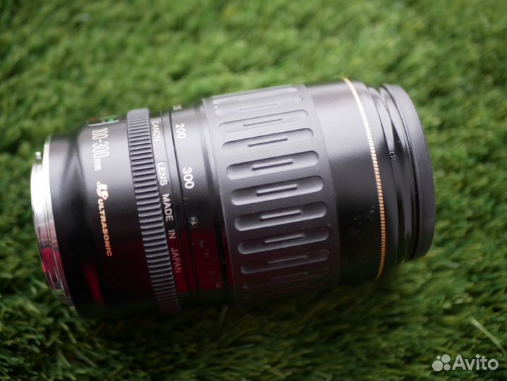 Быстрый телеобъектив canon 100-300 ultrasonic