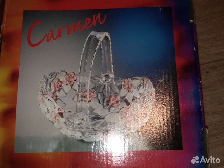 Ваза конфетница с крышкой