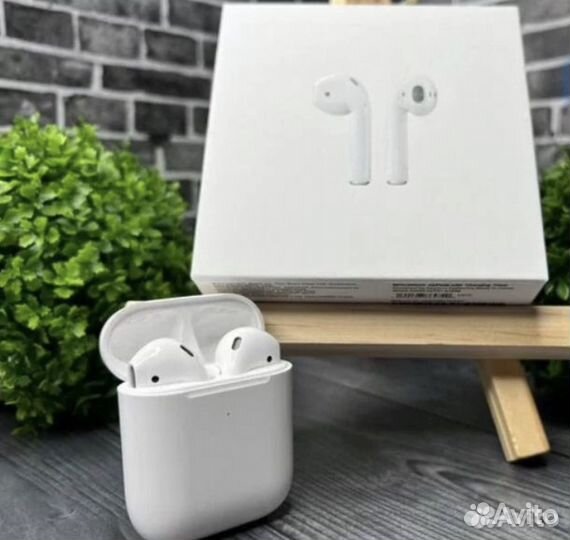 Наушники AirPods 2 Оригинального качества 1:1