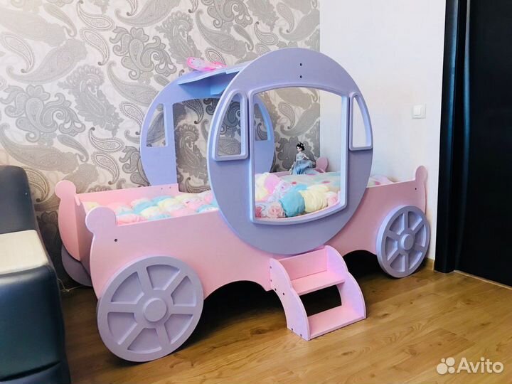 Кровать карета Princess торг