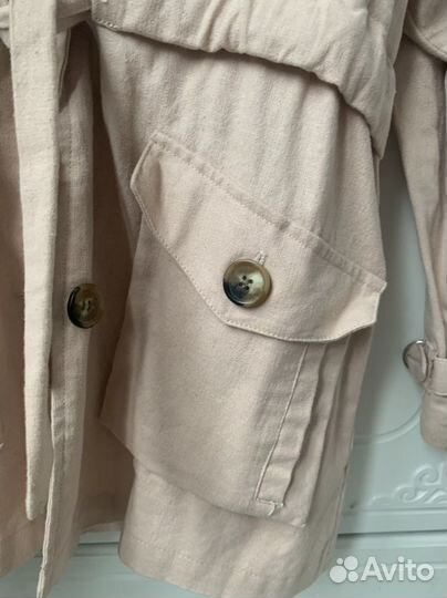 Пиджак лен для девочки zara 128