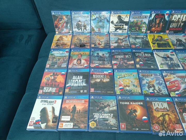Игры ps4 запечатанные (новые)