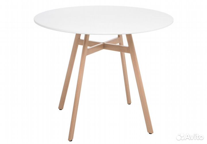 Обеденная группа Номиа 80 white - wood